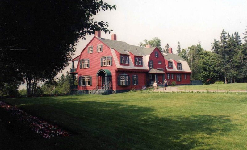 The cottage at Campobello where FDR often spent his summers during his presidency.