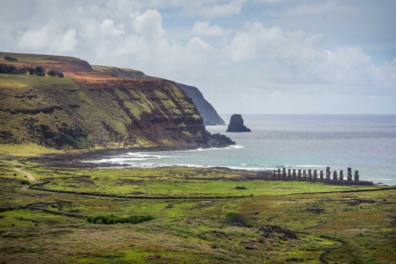 Ponant takes you to the exotic places around the globe like Easter Island.