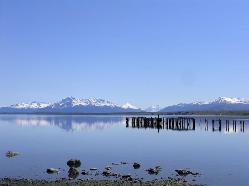 Patagonia, the sparsely populated region shared by Argentina and Chile at the southern tip of South America. The region is made up of the Andes mountains, lakes, steppes and grasslands.