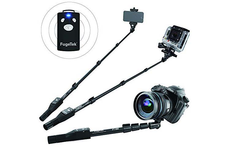 Capture a classic vacation image with the Fugetek FT selfie stick.