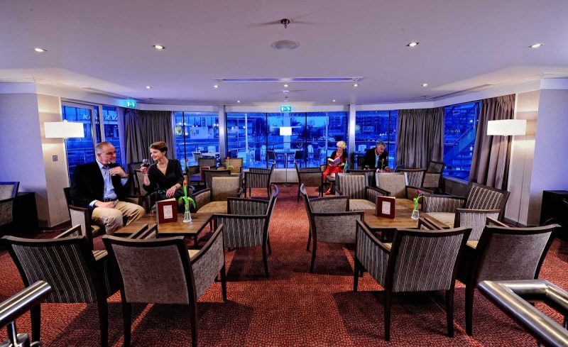 On board Avalon Felicity, you can continue sightseeing from the Panorama Lounge.