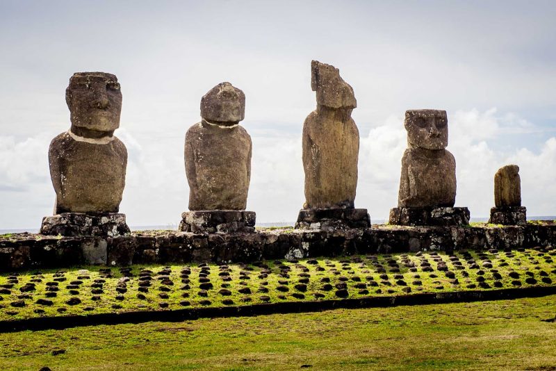 See the moai of Easter Island on a Ponant Cruise.