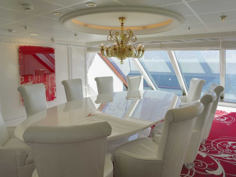Host a private party for up to 10 guests in Oceania Cruises' exclusive onboard dining venue, Privée.