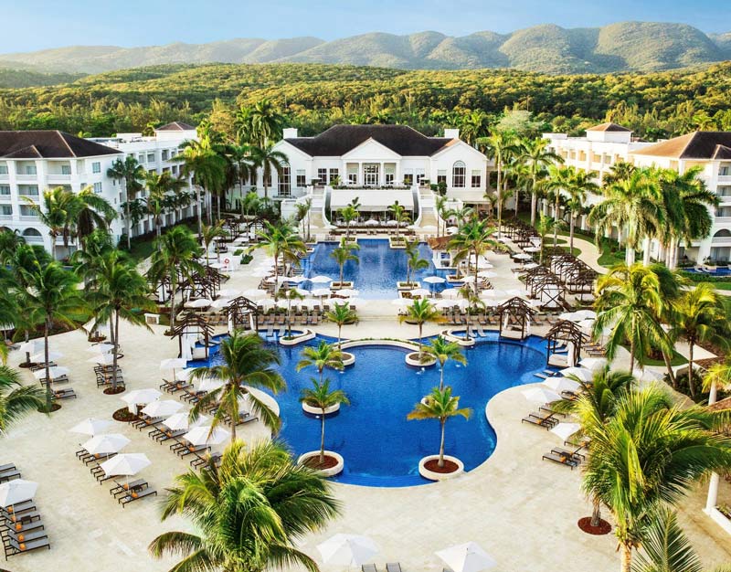 The five-star Hyatt Zilara Rose Hall in Montego Bay, Jamaica.