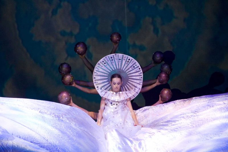 A dance performance in Mazatlan, Mexico.