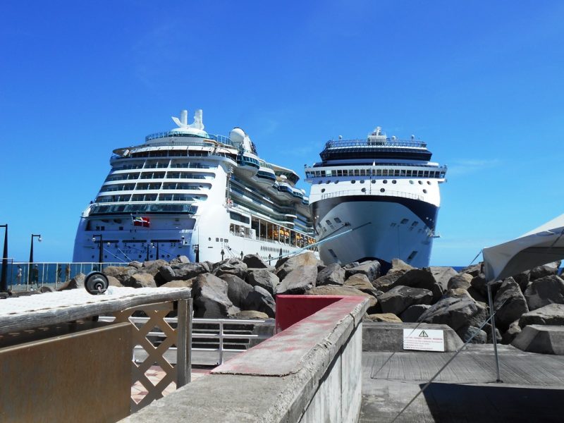 Stopping at St. Kitts on a Silversea cruise
