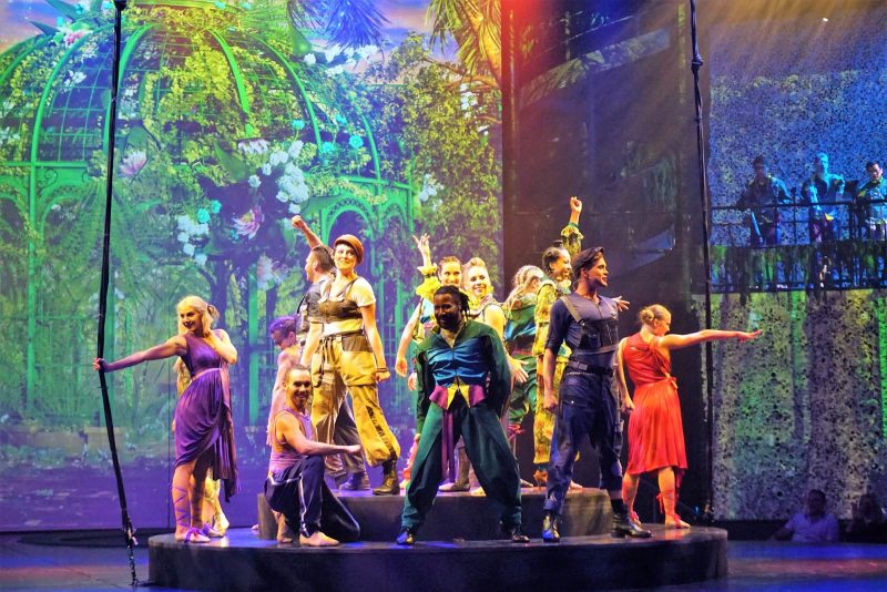  A stage production show on Celebrity Edge. 