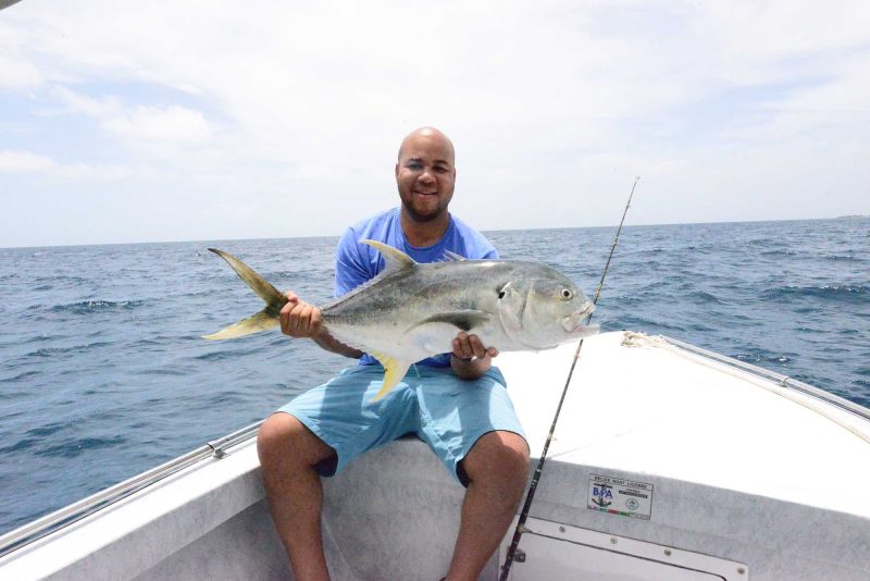 Deep-sea catch off the coast of Belize.
