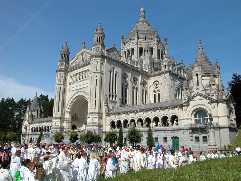 The Basilica of St. Thérèse of Lisieux is the second most visited pilgrimage site in France after Lourdes. Lisieux is less than an hour from Le Havre.