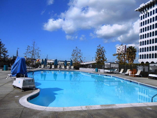 The pool is heated year around for your exercise and enjoyment