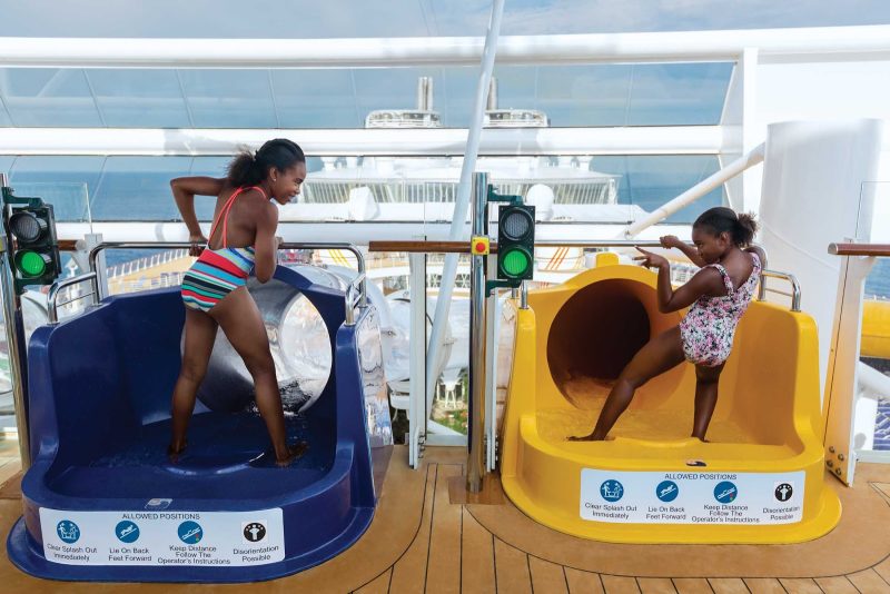 Kids will like letting loose in the Perfect Storm play area on Harmony of the Seas.