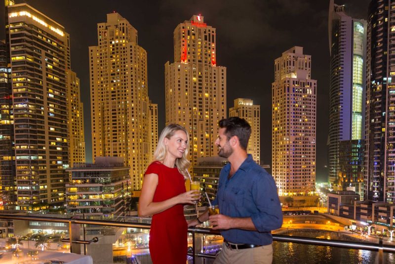 Find romance and plenty of nightlife during your stay in Dubai.