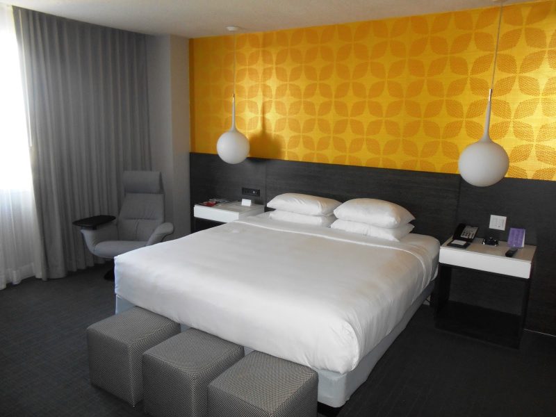 Our comfy Regency suite bed