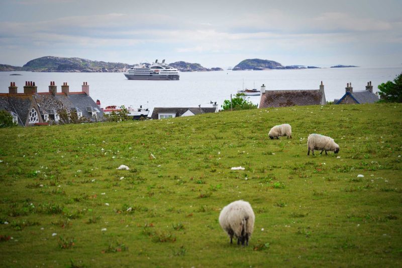 Visit Iona, one of the Hebrides Islands of Scotland, on a Ponant cruise.