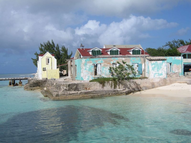 A slice of Cockburn Town on Grand Turk Island.