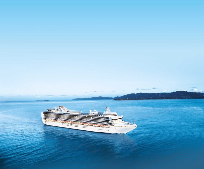Crown Princess sails in and out of the U.S. West Coast, British Columbia, Alaska, Mexico, Hawaii and the South Pacific.