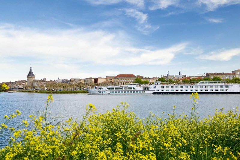 Uniworld's S.S. Bon Voyage stops in Blaye in the Bordeaux region of France.
