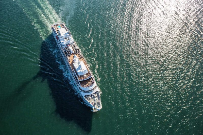 Ponant ships cruises the world in search of the exotic and beautiful.