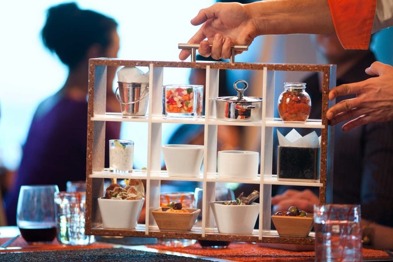 Sample a variety of Asian-influenced dishes at Qsine on your Celebrity cruise.