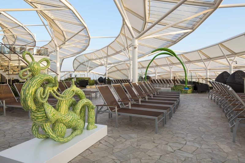 Relax in the adults-only Solarium. (Don't worry, the kids will be fine.)