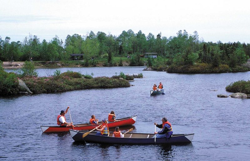 Go canoeing as morning breaks for some of the prettiest views along the riverbanks of Saint John, New Brunswick.