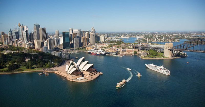 See Sydney Harbour in style on a Ponant luxury expedition ship. 