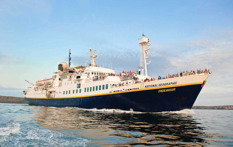 Sail the Galapagos Islands in comfort on National Geographic Endeavour.
