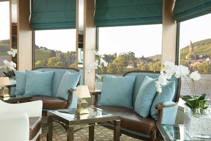 A lounge with a view