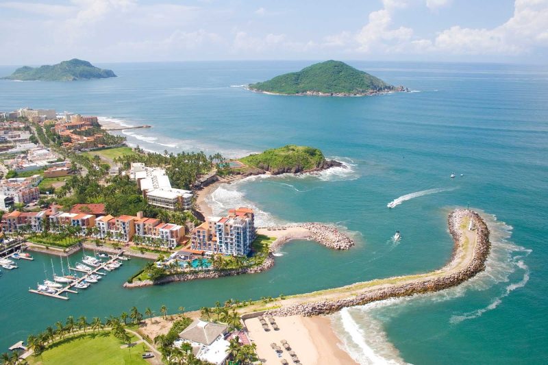 Marina El Cid, part of Mazatlan, Mexico.