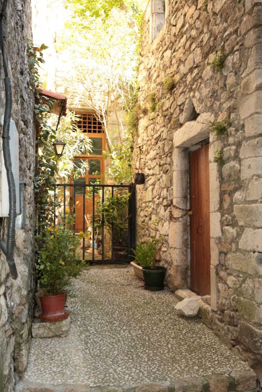 Walk the charming streets and alleys of Viviers, France, on a Uniworld river cruise.