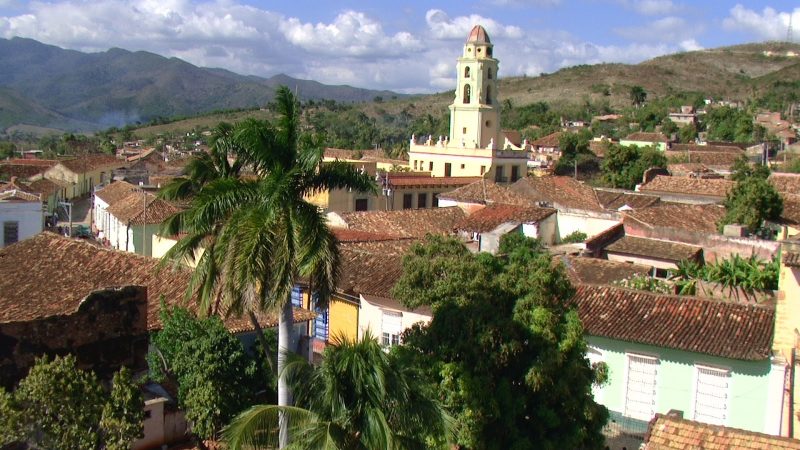 Rooftops in Trinidad, Cuba, a UNESCO World Heritage site.
