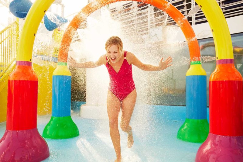 Splish-splash the day away at WaterWorks, Carnival's onboard waterpark.