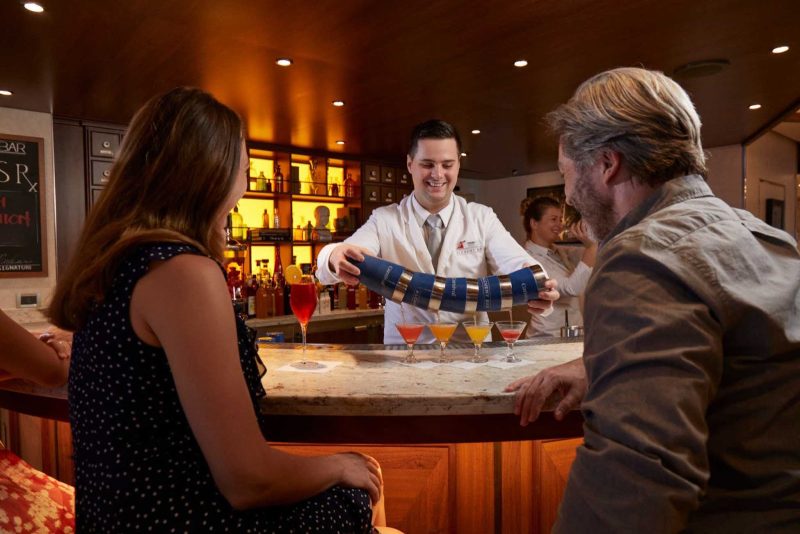 Quaff a cold one at the Alchemy Bar during your sailing on Carnival Horizon.