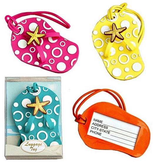 Flip Flop luggage tags