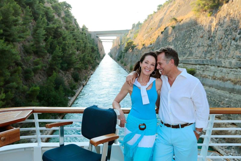 Traverse the world, and sail through the Corinth Canal, on a SeaDream Yacht Club cruise.