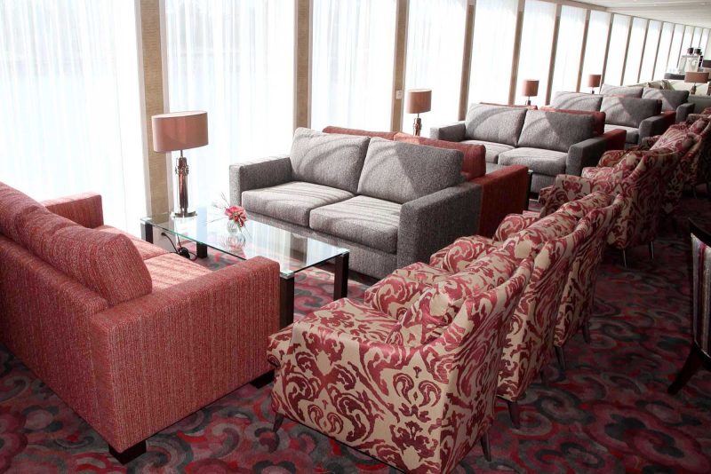 Take in the spectacular scenery of the passing landscapes of central Europe from the classically designed lounge aboard  AmaCerto.