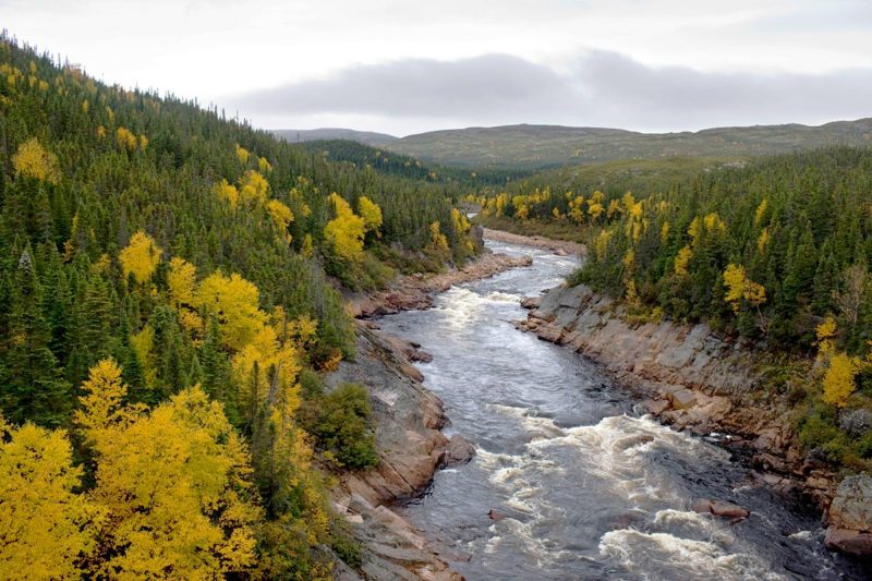 Red Bay, Newfoundland, is a former Basque whaling settlement.