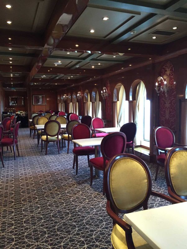 Head to the Pinnacle Grill on Prinsendam for a refined, intimate dining experience.
