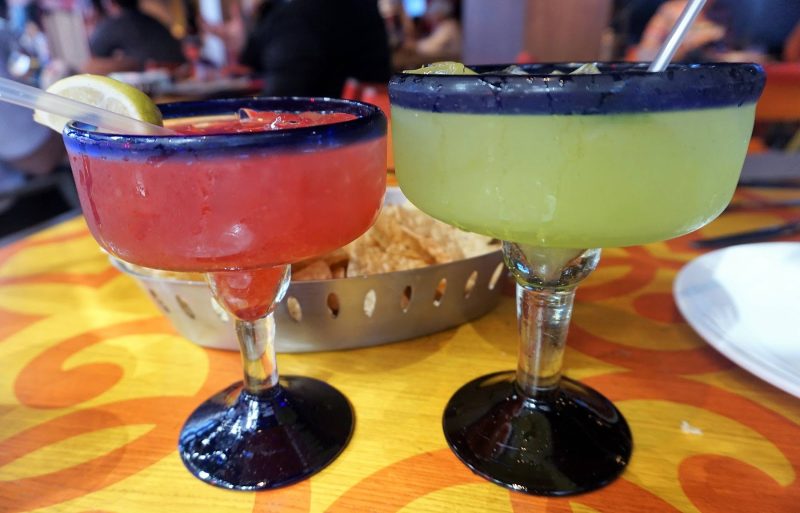 Relax with a margarita — a Grand Sabor or Jalapeño Cucumber — at Sabor on Harmony of the Seas. 