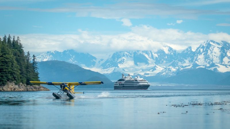 Share the bays of Alaska with a variety of watercraft. Le Boreal offers expedition cruises to Nome, Savoonga, St. George, Katmai and other scenic locations.