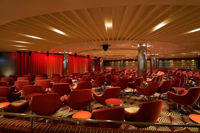 Take in a high-energy stage production at Limelight on Carnival Vista.