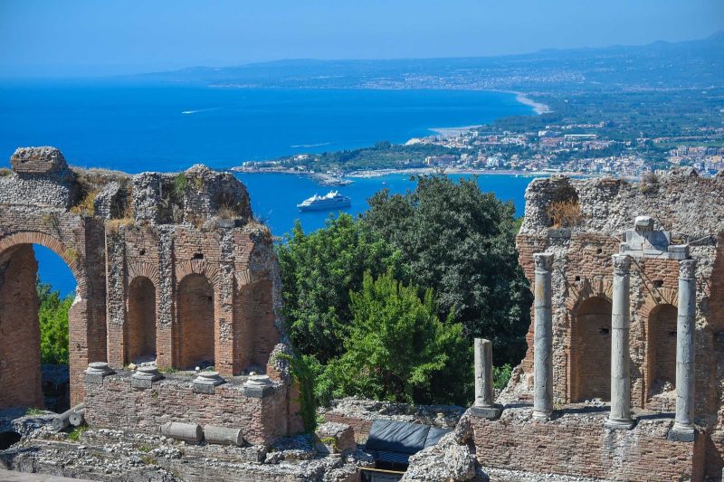 Explore classic ruins along the coast of Italy on your next Ponant cruise.