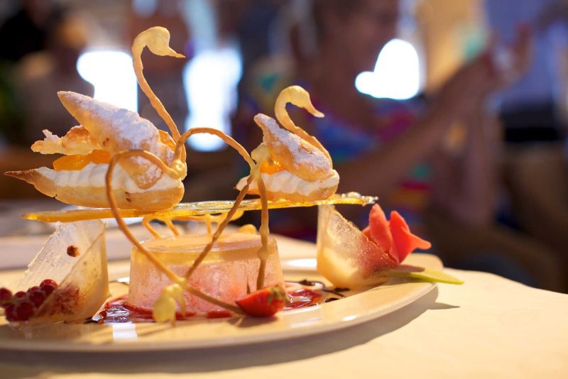 Ethereal desserts on SeaDream I.