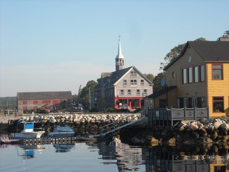 Take a boat tour of quaint, bucolic McNutts Island in Shelburne, Nova Scotia.