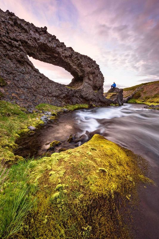 Head to Iceland for some awesome hiking through unspoiled nature.