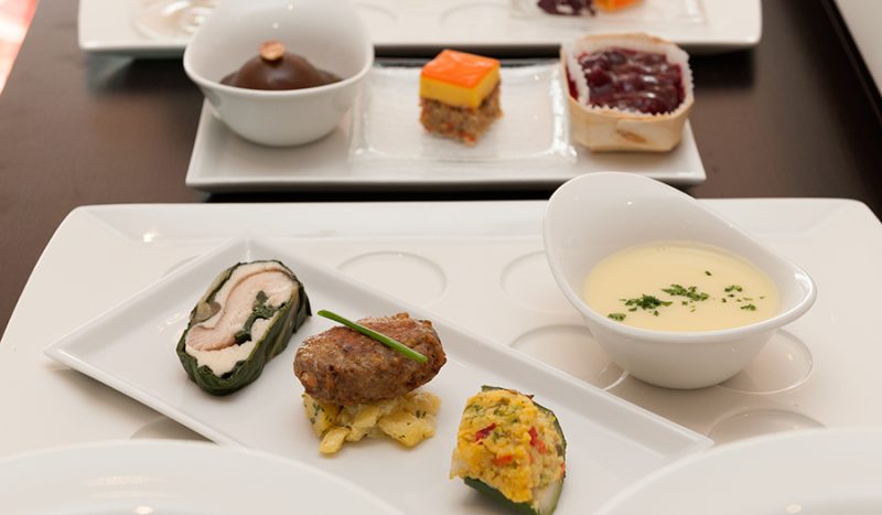 Avalon Impression serves seasonal cuisine with fresh local ingredients.