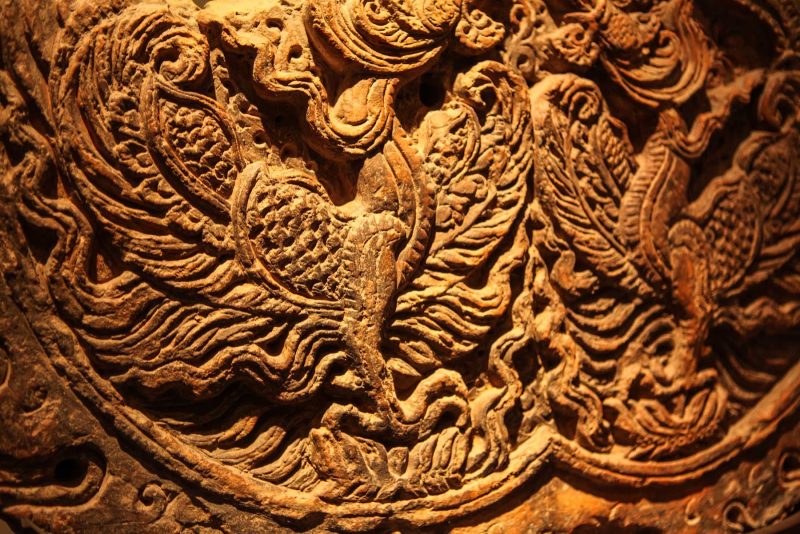 A Vietnamese wood carving. Immerse yourself in the culture of Vietnam on a Ponant cruise.