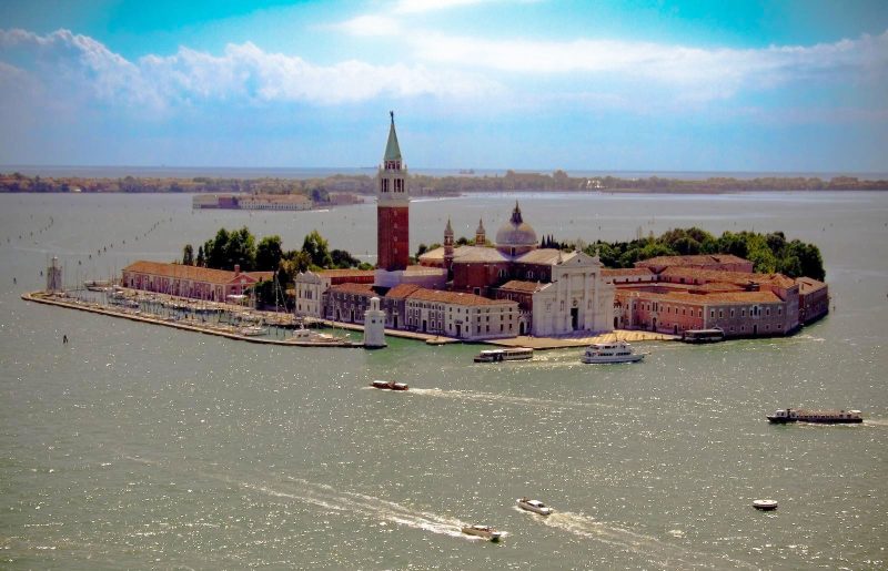 San Giorgio Maggiore, one of the islands of Venice, is best  known for the Church of San Giorgio Maggiore, begun in 1566.
