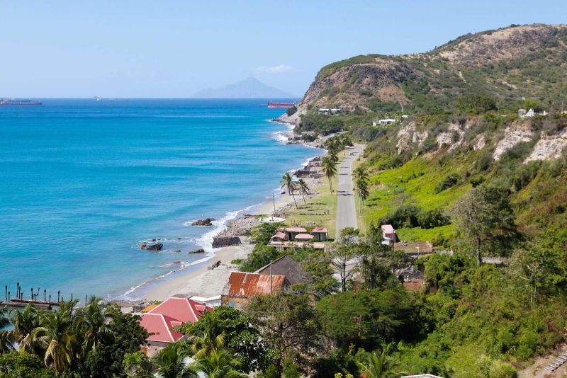 The lightly populated area in between the dormant volcano Quill and Signal Hill/Little Mountain on the Caribbean island of St. Eustatius.