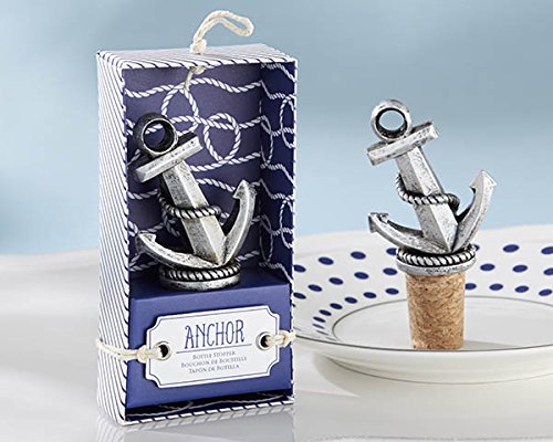 Anchor bottle stopper or bottle opener